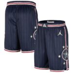 Short Bermuda Calção Basquete NBA All-Star Game Time Leste Statement Edition Jordan Azul 2024 - Imagem 10