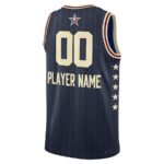 Camiseta Regata Basquete NBA All-Star Game Time Leste Personalize (Nome e Número) Statement Edition Jordan Azul 2024 - Imagem 3