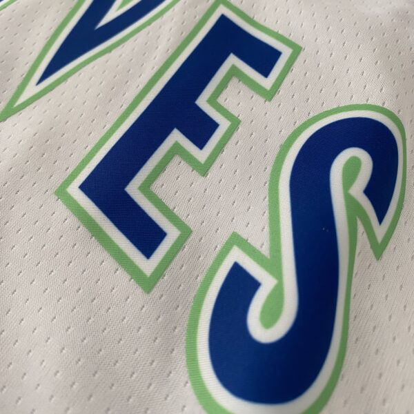 Camiseta Regata NBA Minnesota Timberwolves - Anthony Edwards 5 - Classic Edition Swingman Branca 2024 Nike - Imagem 24
