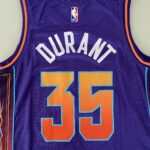 Camiseta Regata NBA Phoenix Suns Swingman Jersey - Kevin Durant 35 - City Edition Roxa 2024 Nike - Imagem 34