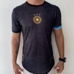 Camisa Argentina 2024 Versão Jogador - Lionel Messi 10 - Edição Especial GOAT - Preta