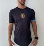 Camisa Argentina 2024 Versão Jogador - Lionel Messi 10 - Edição Especial GOAT - Preta - Imagem 2