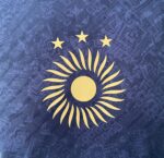 Camisa Argentina 2024 Versão Jogador - Lionel Messi 10 - Edição Especial GOAT - Preta - Imagem 4