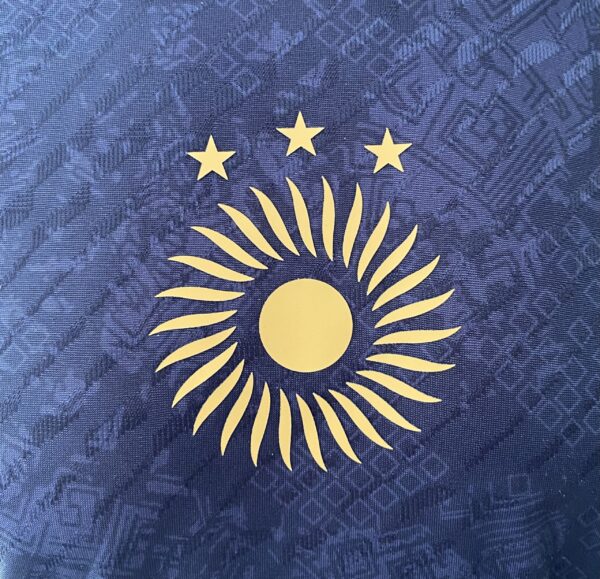 Camisa Argentina 2024 Versão Jogador - Lionel Messi 10 - Edição Especial GOAT - Preta - Imagem 4