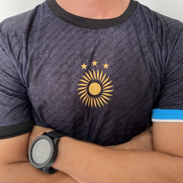 Camisa Argentina 2024 Versão Jogador - Lionel Messi 10 - Edição Especial GOAT - Preta - Imagem 5