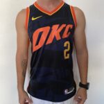 Camiseta Regata Basquete NBA Oklahoma City Thunder - 2 Shai Gilgeous-Alexander - City Edition 2024 Nike