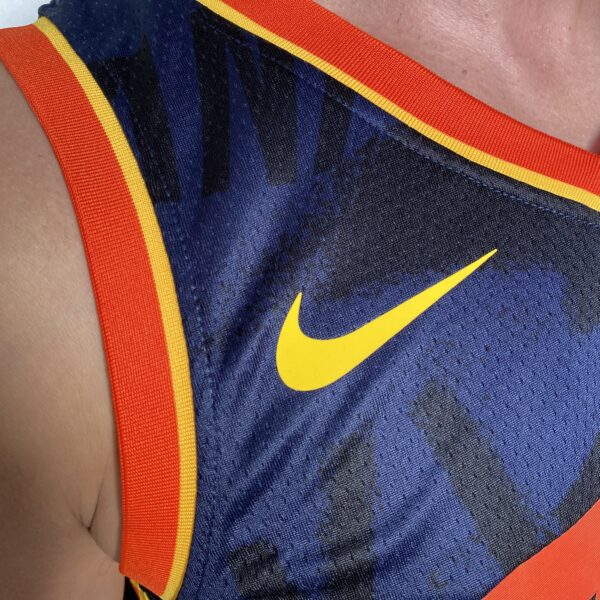 Camiseta Regata Basquete NBA Oklahoma City Thunder - 2 Shai Gilgeous-Alexander - City Edition 2024 Nike - Imagem 5