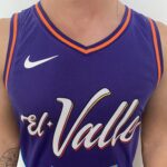 Camiseta Regata NBA Phoenix Suns Swingman Jersey - Kevin Durant 35 - City Edition Roxa 2024 Nike - Imagem 3