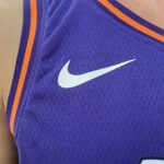 Camiseta Regata NBA Phoenix Suns Swingman Jersey - Kevin Durant 35 - City Edition Roxa 2024 Nike - Imagem 5