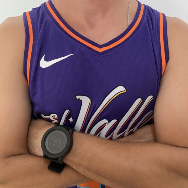 Camiseta Regata NBA Phoenix Suns Swingman Jersey - Kevin Durant 35 - City Edition Roxa 2024 Nike - Imagem 7