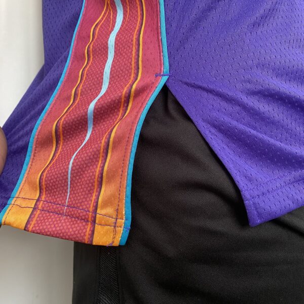 Camiseta Regata NBA Phoenix Suns Swingman Jersey - Kevin Durant 35 - City Edition Roxa 2024 Nike - Imagem 13