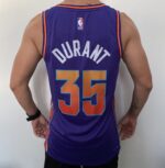 Camiseta Regata NBA Phoenix Suns Swingman Jersey - Kevin Durant 35 - City Edition Roxa 2024 Nike - Imagem 14
