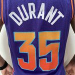 Camiseta Regata NBA Phoenix Suns Swingman Jersey - Kevin Durant 35 - City Edition Roxa 2024 Nike - Imagem 18
