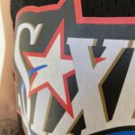 Camiseta Regata Basquete NBA Philadelphia 76ers Sixers 3 Allen Iverson Mitchell & Ness Preto - Imagem 11