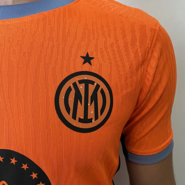 Camisa Inter de Milão Versão Jogador 2024 Laranja Nike - Imagem 4