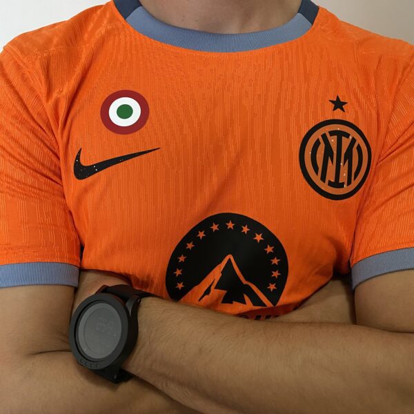 Camisa Inter de Milão Versão Jogador 2024 Laranja Nike - Imagem 12