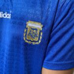Camisa Retrô Clássica Seleção Argentina - Adidas Masculina - Azul Marinho Preta - 1994 - Imagem 3