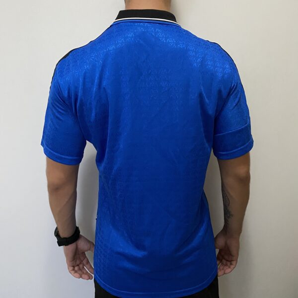 Camisa Retrô Clássica Seleção Argentina - Adidas Masculina - Azul Marinho Preta - 1994 - Imagem 20