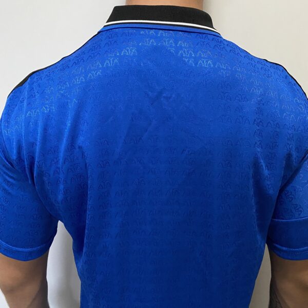 Camisa Retrô Clássica Seleção Argentina - Adidas Masculina - Azul Marinho Preta - 1994 - Imagem 21