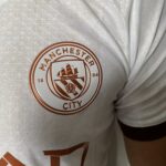 Camisa Manchester City Away 2024 Versão Jogador Branca Puma - Imagem 4