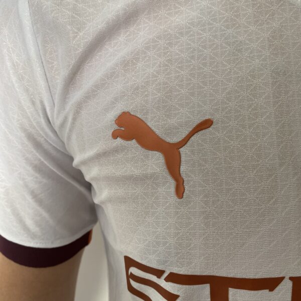 Camisa Manchester City Away 2024 Versão Jogador Branca Puma - Imagem 7