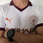 Camisa Manchester City Away 2024 Versão Jogador Branca Puma - Imagem 10