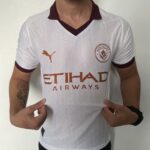 Camisa Manchester City Away 2024 Versão Jogador Branca Puma - Imagem 11