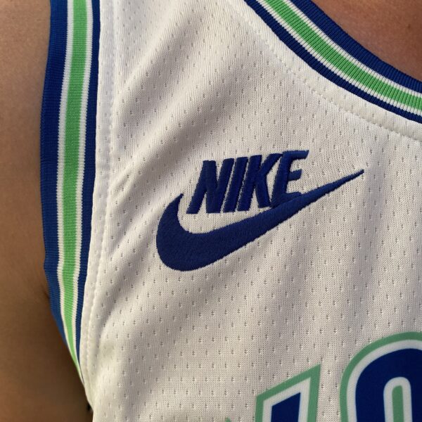 Camiseta Regata NBA Minnesota Timberwolves - Anthony Edwards 5 - Classic Edition Swingman Branca 2024 Nike - Imagem 7