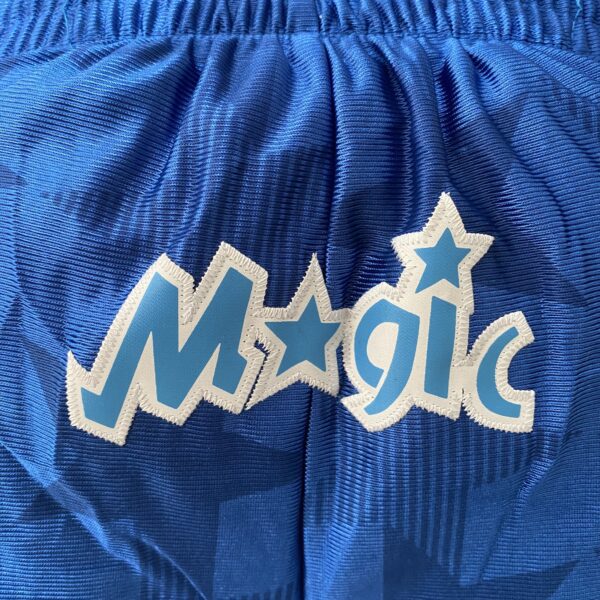 Short Bermuda Basquete NBA Orlando Magic - Shaquille O'Neal 32 - Classic 2000-01 - Reebok - Azul - Imagem 11
