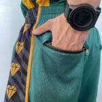 Short Bermuda Basquete NBA Swingman Boston Celtics City Edition Verde Dourada - Versão Especial - Bill Russell 2023 - Imagem 16