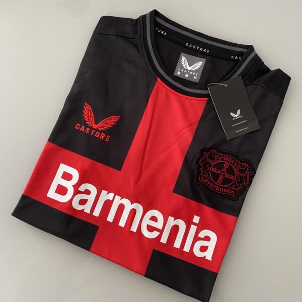 Camisa Bayer Leverkusen Home - Versão Torcedor 2024 - Preta - Castore - Imagem 15