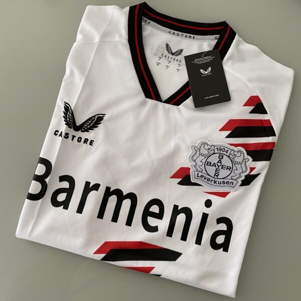 Camisa Bayer Leverkusen Away - Versão Torcedor 2024 - Branca - Castore - Imagem 19