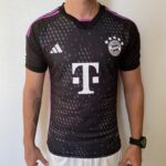 Camisa Bayern Munique Away Jogador 2024 Adidas Preta