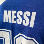 Camisa Retrô Clássica Seleção Argentina - Messi 10 - Azul Marinho Preta Adidas - 1994 - Imagem 18