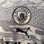 Camisa Manchester City Comemorativa Ano Novo Chinês - Dragão de Madeira - Versão Jogador 2025 - Cinza - Puma - Imagem 6