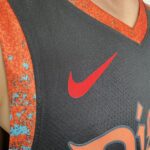 Camiseta Regata NBA Swingman Washington Wizards - Jordan Poole 13 - City Edition - 2024 Preta Nike - Imagem 4