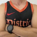 Camiseta Regata NBA Swingman Washington Wizards - Jordan Poole 13 - City Edition - 2024 Preta Nike - Imagem 5