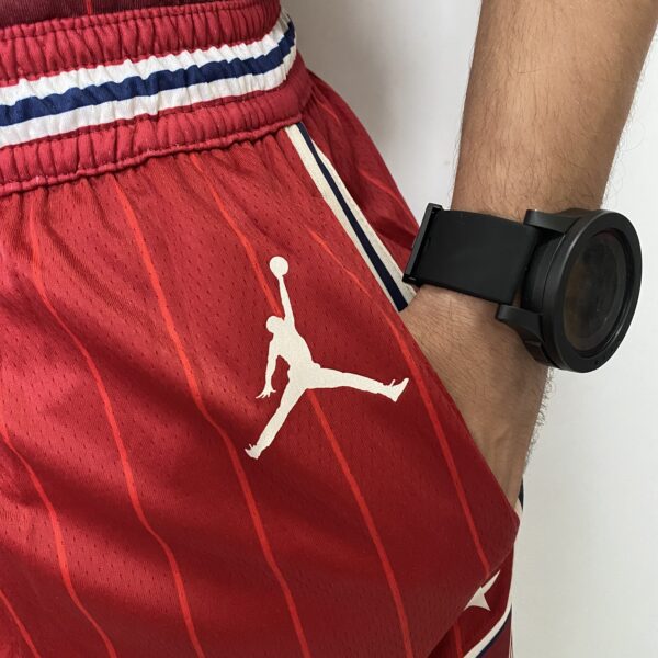 Kit Conjunto Camiseta Regata e Bermuda Short Basquete NBA All-Star Game Time Oeste 23 LeBron James Statement Edition Jordan Vermelho 2024 - Imagem 16