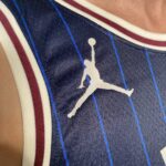 Camiseta Regata Basquete NBA All-Star Game Time Leste 34 Giannis Antetokounmpo Statement Edition Jordan Azul 2024 - Imagem 3