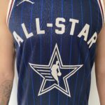 Camiseta Regata Basquete NBA All-Star Game Time Leste 34 Giannis Antetokounmpo Statement Edition Jordan Azul 2024 - Imagem 4