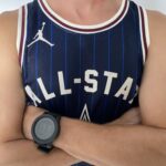 Camiseta Regata Basquete NBA All-Star Game Time Leste 34 Giannis Antetokounmpo Statement Edition Jordan Azul 2024 - Imagem 5