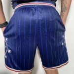 Kit Conjunto Camiseta Regata e Bermuda Short  Basquete NBA All-Star Game Time Leste 34 Giannis Antetokounmpo Statement Edition Jordan Azul 2024 - Imagem 18