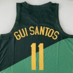 Camiseta Regata Basquete Brasil Gui Santos 11 Verde 2024 Nike - Imagem 27