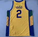 Camiseta Regata Basquete Brasil Yago 2 Amarela 2024 Nike - Imagem 24