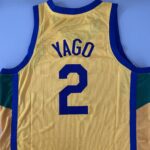 Camiseta Regata Basquete Brasil Yago 2 Amarela 2024 Nike - Imagem 25