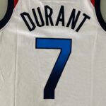 Camiseta Regata Basquete USA EUA Seleção Estados Unidos Durant 7 2020 Nike Branca - Imagem 19