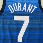 Camiseta Regata Basquete USA EUA Seleção Estados Unidos Durant 7 2020 Nike Azul - Imagem 27