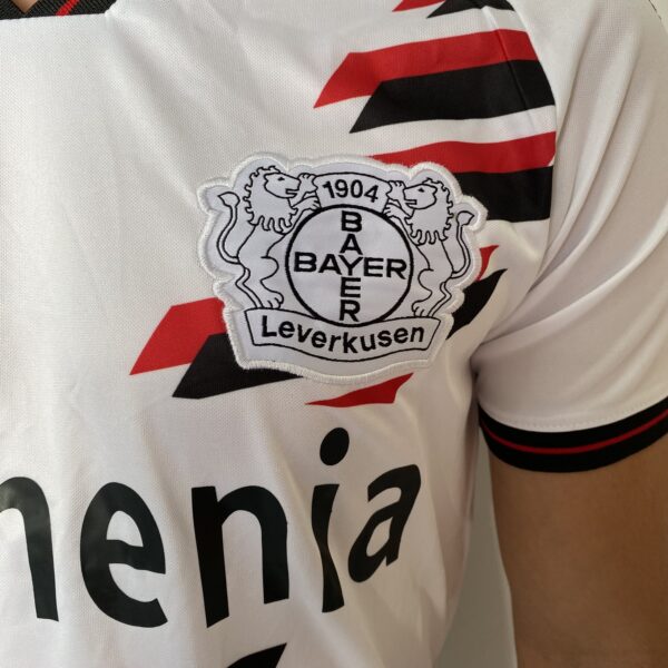 Camisa Bayer Leverkusen Away - Versão Torcedor 2024 - Branca - Castore - Imagem 3