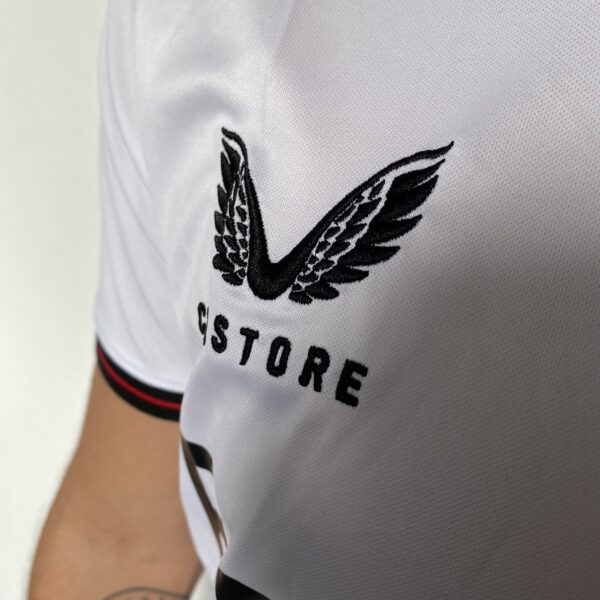 Camisa Bayer Leverkusen Away - Versão Torcedor 2024 - Branca - Castore - Imagem 6