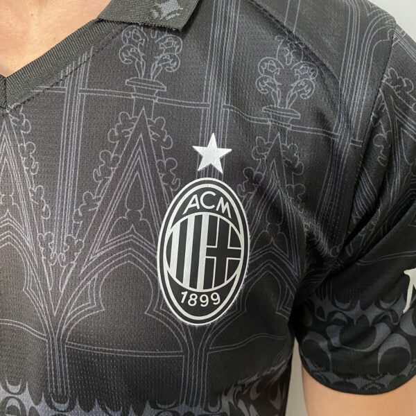 Camisa Milan Third Black Torcedor 2024 Puma Pleasures - Imagem 3